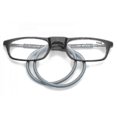 thumbnail image 4 of (Grey-3.25 Magnification)Reading Glasses Magnetic Absorption Hanging Neck Funky Readers, 4 of 5