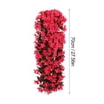 thumbnail image 2 of Guirlande Suspendue d'Orchidées Glycines Violettes Arrangement Floral Mural, 2 of 2