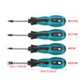 thumbnail image 1 of Greensen 4pcs U Fork Type Magnetic Screw Driver CRV Multifunctional Hand Tool Screwdriver  Set, U Screwdriver, U Fork Bits Screwdriver, 1 of 8