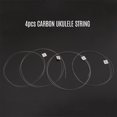 thumbnail image 3 of 4pcs Ukelele Ukulele Uke String Carbon Fiber Material Transparent, 3 of 7