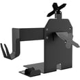 thumbnail image 3 of CTA Digital Dual VESA Compatible Plate POS Station with Printer Stand, Magnetic Scanner Holder, and Card Reader Holder - Black, 3 of 7