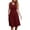 Wine, variant on Ketyyh-chn99 Party Dresses for Women Sundress Stretchy Dress Beach Dress Fall Casual Loose Mini Dress Black,XL