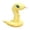 Jaune, variante sur Xuanheng Serpent en Peluche Animal en Peluche Mignon Décoration pour la Maison pour Famille Chambre Amis Vert