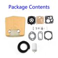 thumbnail image 1 of Air Fuel Filter Carb Repair Kit for 61 66 266 281 288 Chainsaw Parts, 1 of 9