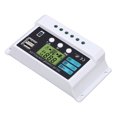 thumbnail image 4 of Contrôleur Solaire Industriel Puce LCD Affichage Surcharge Protection Régulateur Solaire 12V 24V Auto Adaptation Blanc 20A, 4 of 7