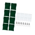 thumbnail image 4 of Siruishop 8 Pcs Poids pour Rideaux d'Extérieur Pratiques Robustes contre le Vent pour Patio Extérieur Vert, 4 of 8