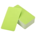 thumbnail image 1 of Unique Bargains 3.5' x 2' Blank Paper Business Cards, 90 Pack Small Index Flash Cards Words Message Note Card, Green, 1 of 7