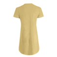 thumbnail image 4 of HomeGardon Liquidation de Robes d'Été! Robes pour Femmes 2025, Robe d'Été Décontractée Ample Imprimée pour Femme Sans Manches à Col en V Ensemble Haut/chemise, P-TTTG, 4 of 7