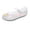 White, variant on Toddler Slippers,Girls Jelly Mary Jane Sandals Sparkly Dance Party Shoes Toddler Slide On Slippers,Kids Slippers,White,2.5-3 Years