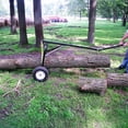thumbnail image 4 of Timber Tuff Chariot Porte-Bûches en Acier, Capacité de 1000 Livres, Compatible VTT, 4 of 5