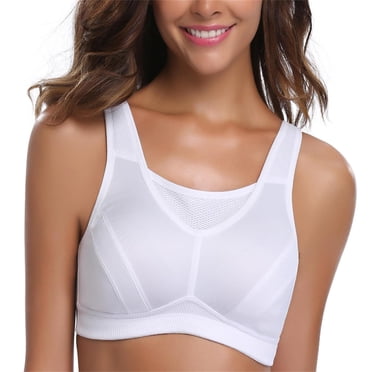 Wingslove Women's Full Coverage Sports Wirefree Support Leisure Bra