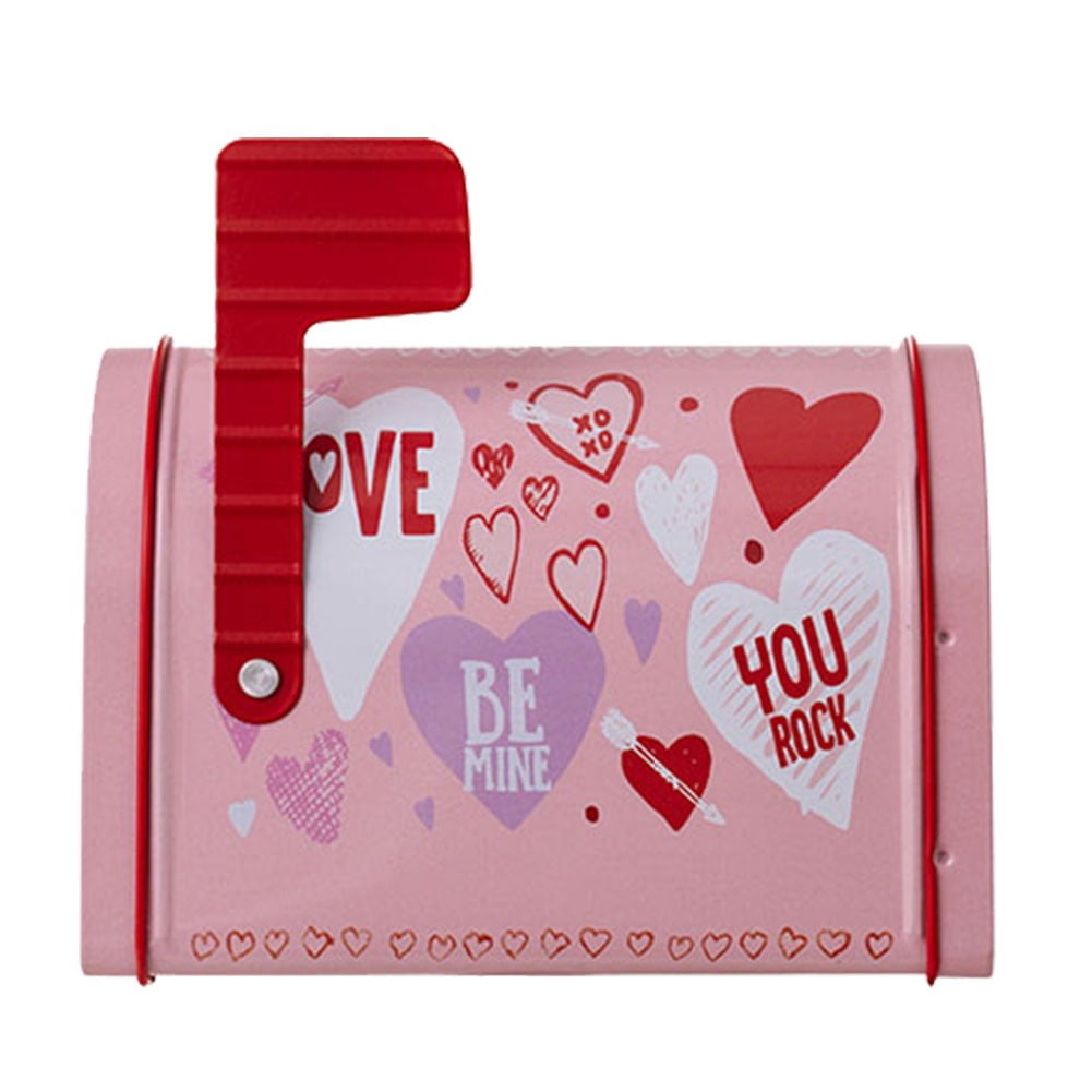 Boîte aux Lettres de la Saint-Valentin Boîte de Rangement pour Bonbons Cadeaux pour Mariages