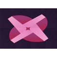 thumbnail image 1 of Ahgly Tapis Rectangulaire Lavable en Machine Intérieur Transitionnel Orchidée Violet, 8 Pieds x 12 Pieds, 1 of 7