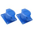 thumbnail image 3 of Gupbes 2Pcs Industrial Power Socket Single‑Phase 3‑Pin Explosion‑Proof Waterproof 16A 3 Hole 220‑250V,Industrial Connector,Single‑Phase Industrial Power Socket, 3 of 8