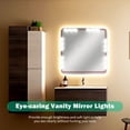 thumbnail image 4 of Yeacher 14 PCS LED Makeup Mirror Lights Dimmable Touch Control Vanity Mirror Lights Bathroom Mirror Light with USB Cable LED Strip Lights Dressing Mirror, 4 of 7