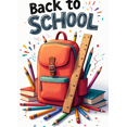 thumbnail image 4 of Colorful Back to School Banner Background Decor Party Supplies Photography Props for Classroom Entrance Backdrop First Day of School Celebration Student Gathering Decorations, 4 of 4