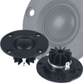 thumbnail image 4 of 2 Pcs Haut-Parleurs Audio 52mm 6Ohm 30W Haut-Parleur Tweeter avec Radiateur en Aluminium, 4 of 9