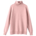 thumbnail image 4 of AherBiu Chandails pour Femmes Col Roulé Chandail Épais Chaud Tricoté Hiver Manches Longues Hauts de Chandail, 4 of 4