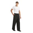 thumbnail image 4 of TOPTIE Classic Baggy Chef Pants with Drawstring Waist Work Pants, 4 of 7