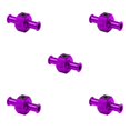 thumbnail image 2 of maskred Nitrous Pressure Gauge Adapter High Durability For Easy And Effective Simple Purple 5Set, 2 of 6