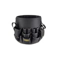 thumbnail image 1 of Youkk Garden Tool Bag Oxford Organizer Bucket Pouch Multi-Pocket Large Opening Multi-function Planting Props for Yards Black, 1 of 1
