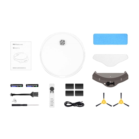 Yhmxh Home Decor Office DecorSmart Sweeping Robot With Water Tank Household Vacuum Sweep And Mop Three In One Lazy Fully Automatic With Remote Control Home Essentials Office Accessories