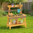thumbnail image 2 of Gymax Play Kitchen for Kids w/ Removable Faucet Sink Grill Rack Rotation Knobs, 2 of 10