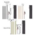 thumbnail image 4 of fastboy Camping Lamp Hook Bracket With High Wind Resistance Stable Retractable Double Head Lighting Pole Coffee color, 4 of 6