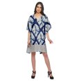 thumbnail image 3 of Moomaya Printed Bikini Cutwork Lace Caftan Kaftan Dresses For Women Plus Size, 3 of 4