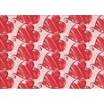 thumbnail image 1 of Ahgly Tapis Rectangulaire Lavable en Machine Intérieur Transitionnel Rose Pastel, 7 Pieds x 9 Pieds, 1 of 7