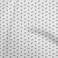 thumbnail image 1 of oneOone Polyester Spandex White Fabric Retro Feather Craft Projects Decor Fabric Printed By The Yard 56 Inch Wide, 1 of 5