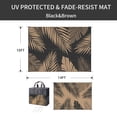 thumbnail image 2 of DEORAB 10'x14' Outdoor Rugs Patio Waterproof Outside Mat Reversible Plastic Camping Carpet,Black & Brown, 2 of 5