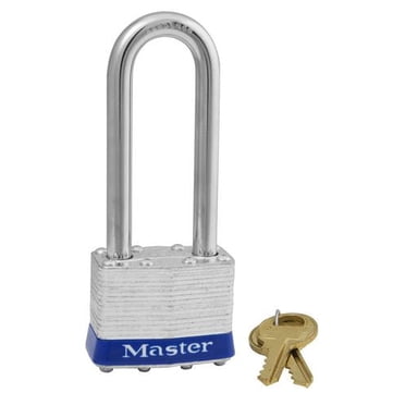 Cadenas laminé Master Lock de 44 mm (1-3/4 po) avec arceau de 1-1/2 po