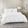 thumbnail image 1 of 800 Thread Count 100% Egyptian Cotton 3 Piece Duvet Set with Zipper Closure & Corner 3 Pc Duvet Set Solid Pattern, 1 of 4