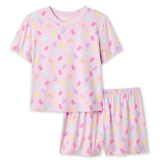 Pyjama 2 pièces avec short No Boundaries pour femmes