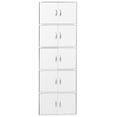 thumbnail image 3 of Hodedah Armoire de Rangement Polyvalente pour la Maison/le Bureau à 10 Portes Fermées, Rainbow, 3 of 4