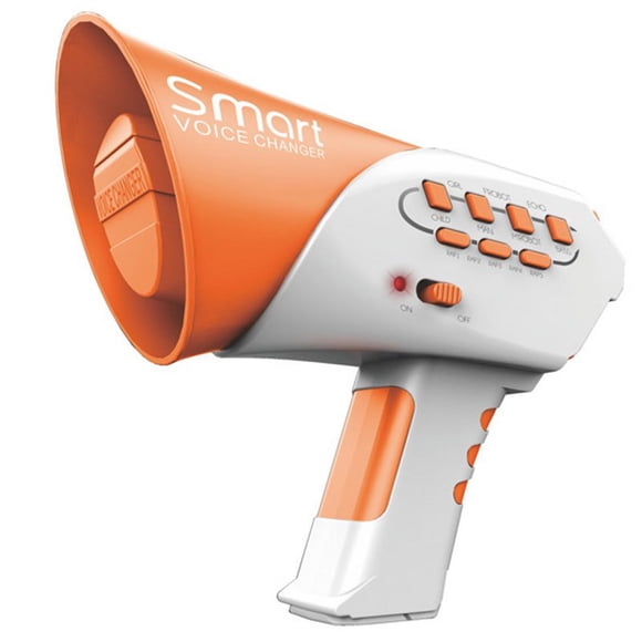 Mini Changeur de Voix Portatif Haut-Parleur Mégaphone Jouet Drôle et Farce pour Enfants Cadeau de Fête (Bleu)