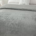 thumbnail image 4 of Mainstays Plush Blanket Gray DQ, 4 of 5