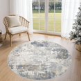 thumbnail image 1 of x Area Rug Living Room Rugs Washable Neutral Modern Abstract Soft Thin Large Rug Indoor Floor No Slip Rug Carpet for Bedroom Under Dining Table Home Office Decor Grey, 1 of 6