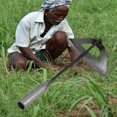 thumbnail image 4 of Steel Hardened Hollow Hoe Handheld Weeding Rake Planting Vegetable Farm Garden Tools Agriculture Tool Weeding Accessories A, 4 of 6
