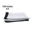 thumbnail image 4 of Écran de Projection Pliable Anti-Lumière Portable Projecteur HD Rideau Fête Vidéo Film pour Chambre Intérieur 120 Pouces Type 2, 4 of 7