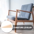 thumbnail image 3 of SEWACC 5Pcs Wide Furniture Shims Light Brown Wood Stabilizing For Home Use, 3 of 7