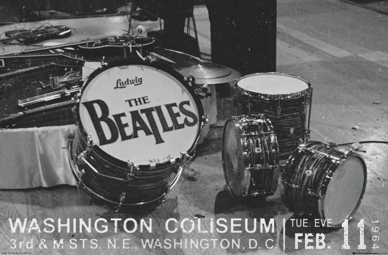The Beatles - Washington Coliseum Wall Poster, 22.375" x 34"