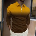 thumbnail image 2 of Pisexur Chandails en Molleton pour Hommes à Manches Longues, Sweat à Col Rabattu, Mode Décontractée, Patchwork de Couleurs Surdimensionné, Pull-Over, Fermeture Éclair Quart, Chemises de Gym Athlétiques, Chandail en Molleton Grande Taille M-6TG, 2 of 5