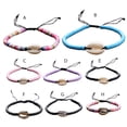 thumbnail image 3 of 1 Ensemble de Bracelets Tressés Faits à la Main Bracelet Confortable Exotique Adolescentes Accessoire de Mode pour Robe Quotidienne Coloré, 3 of 8