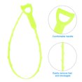 thumbnail image 4 of Unique Bargains Outil pour Enlever les Obstructions sur Drain 0,6 m, Déboucheur en Acier Inoxydable et 3 Pcs de Déboucheur en PP Vert, 4 of 4