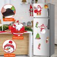 thumbnail image 4 of tredstone Christmas Fridge Decorations Holiday Styling Reindeer Santa Claus Designs Has Suction Force On type+2, 4 of 6