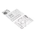 thumbnail image 3 of Timbres Décoratifs, Pratiques Durables Réutilisables Transparents pour Cartes de Vœux, 3 of 8