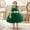 Dark Green, variant on Toddler Girls Dresses Girls Formal Dress Light Pink Dresses for Girls Tea Party Dress Dress for Girls 2-3 Years