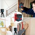 thumbnail image 4 of Laser level, self-leveling, shockproof cross laser, rotating horizontal and vertical red laser line_Perfect Gift, 4 of 5
